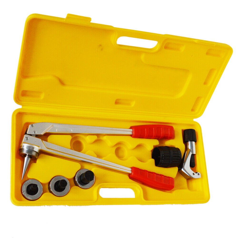 Manual Pipe Expander Tool Set Expanding Flaring Tool Kit With Plastic Case 16 25