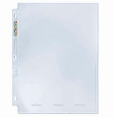 (10) Ultra Pro 8x10 Photo Pages Album / Binder Sheets 1-pocket Prints Full Page