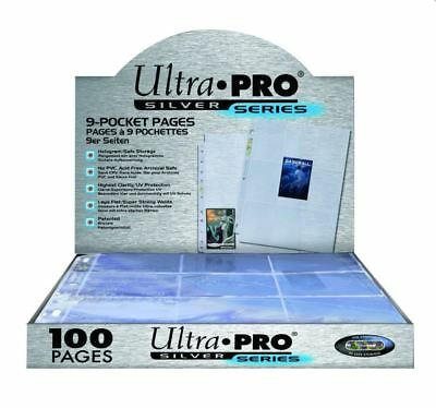 (10) Ultra Pro 9-pocket Trading Card Pages Album Sheets Baseball, Sports Cards
