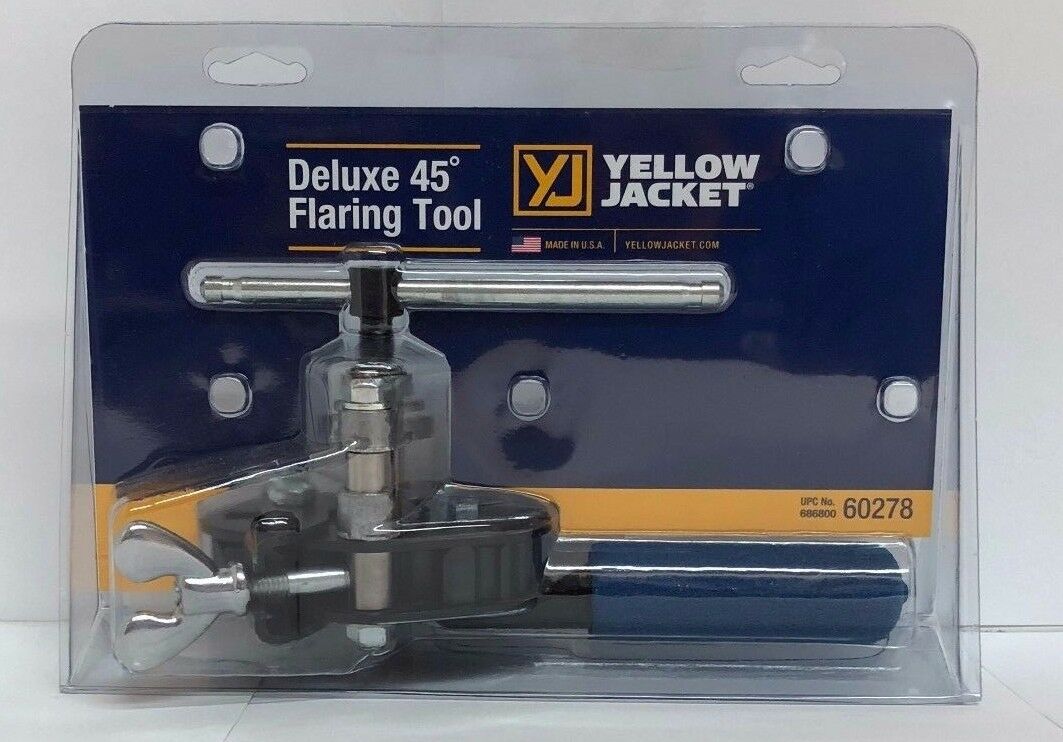 Yellow Jacket 60278 Deluxe Flaring Tool For 1/8" To 3/4" O.d.