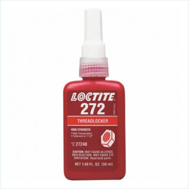 Loctite 272 50ml X 5 Pcs Premium Threadlocker High Strength/temperature New Lot