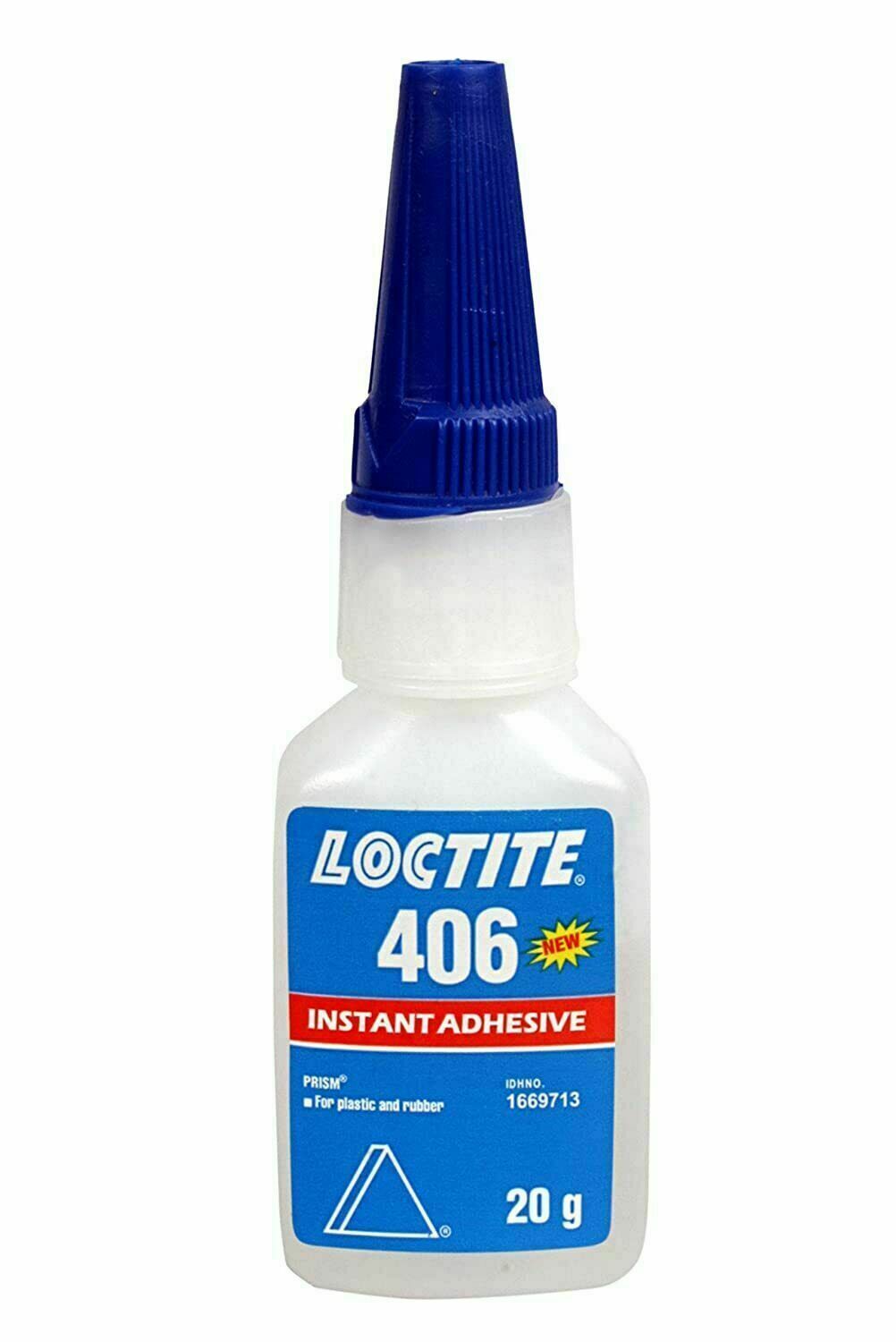 Loctite 406 Instant Adhesive Glue For Plastic & Rubber 20g
