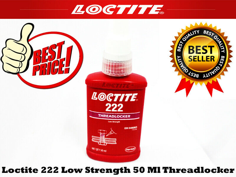 Pack Of 1 Loctite 222 Low Strength 50 Ml Threadlocker