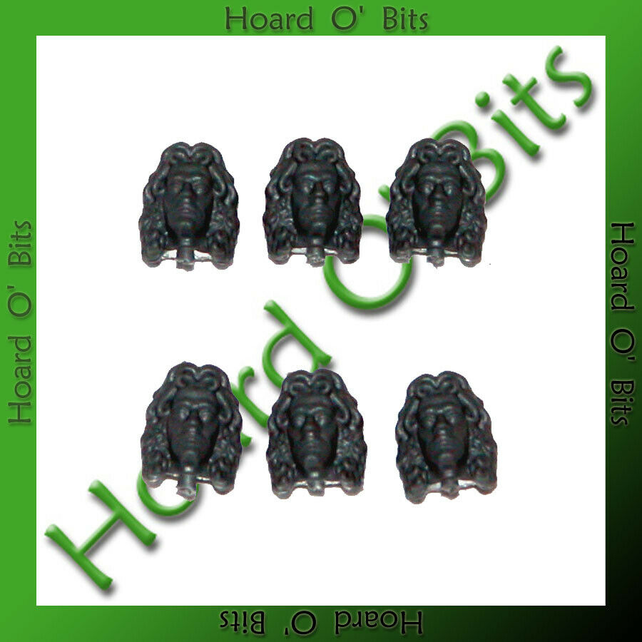 Spanish Infantry Bits - 6x Curly Heads Wargames Factory