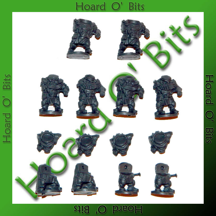 Kings Of War Dwarf Bits Ironclad Command - 10x Bodies